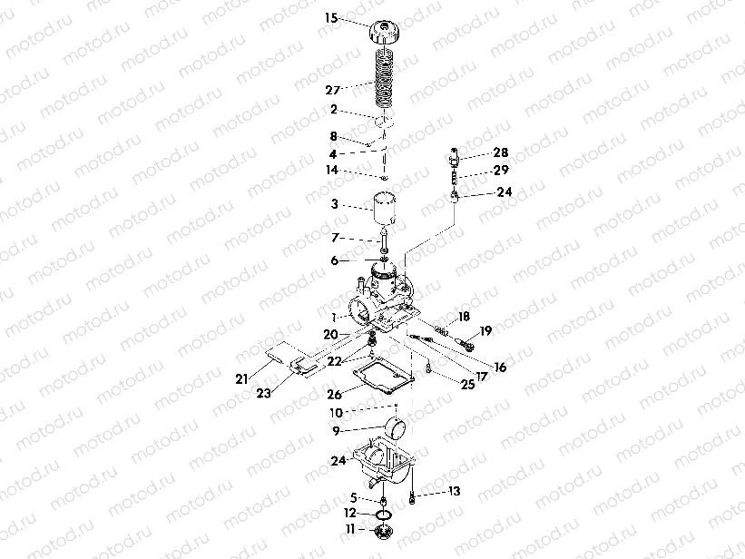Carburetor Assembly (4918541854045A) | Carburetor Assembly (4918541854045A)