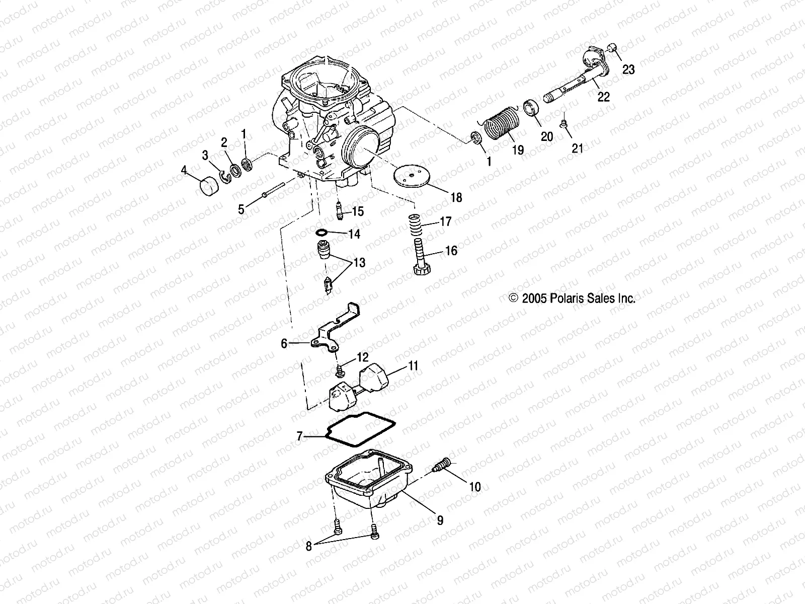 CARBURETOR | CARBURETOR, LOWER - A06CA32AA/AB (4999201699920169C14)