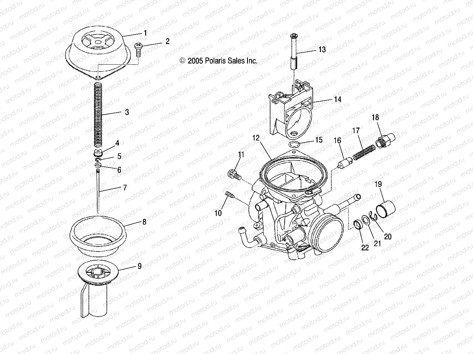 CARBURETOR | CARBURETOR, UPPER - A06MH50AA/AB/AD/AF (4999200099920009D07)