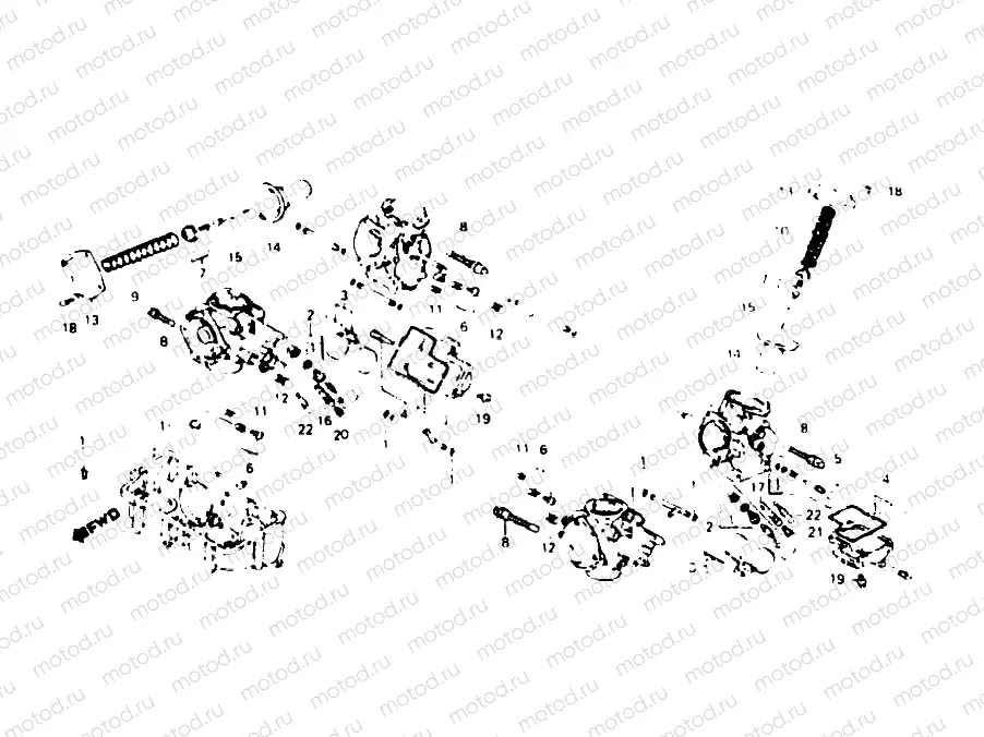 Carburetor (Component parts)