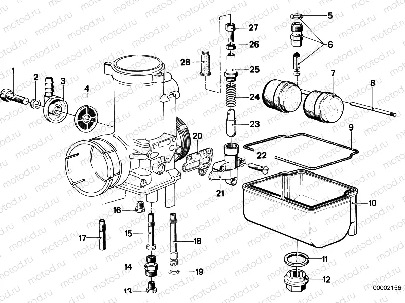 Carburetor-float assy/jet