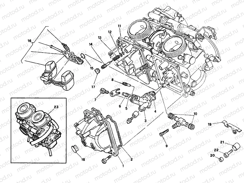CARBURETOR » INTAKE, CARBURETTOR