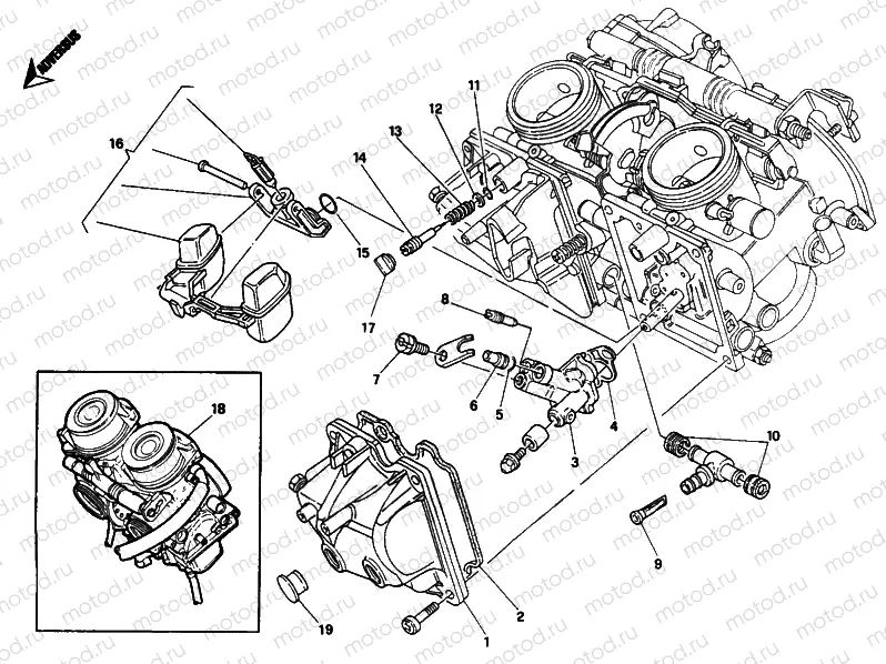 CARBURETOR » INTAKE, CARBURETTOR