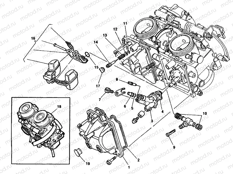 CARBURETOR » INTAKE, CARBURETTOR