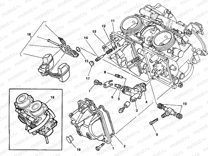 CARBURETOR » INTAKE, CARBURETTOR