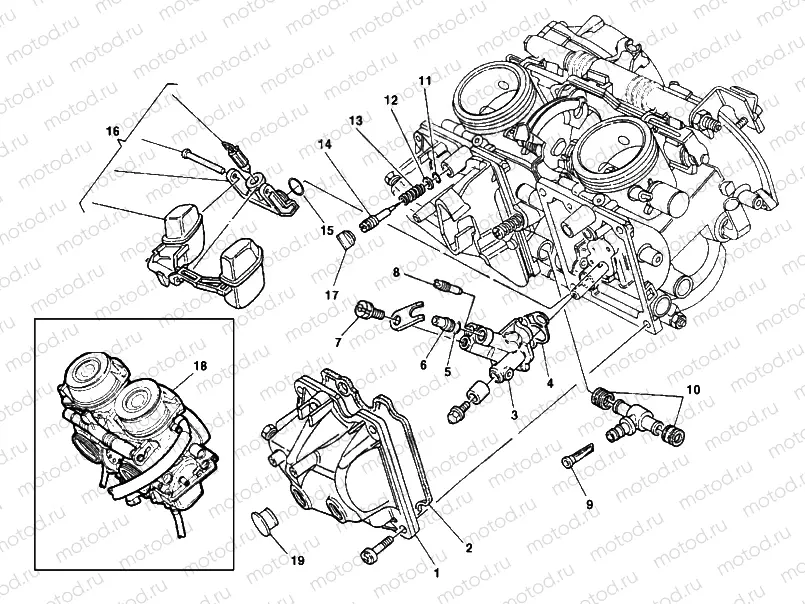 CARBURETOR » INTAKE, CARBURETTOR