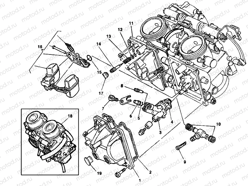 CARBURETOR » INTAKE, CARBURETTOR