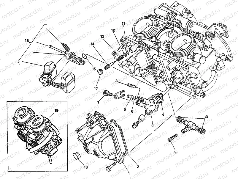 CARBURETOR » INTAKE, CARBURETTOR