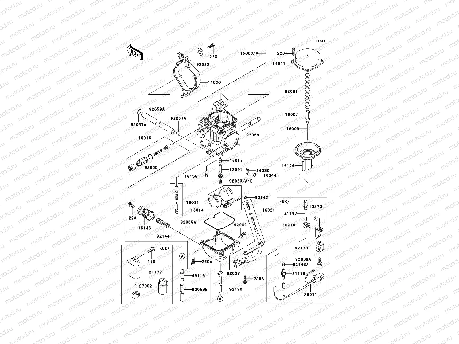 Carburetor(-LF400AE531713)