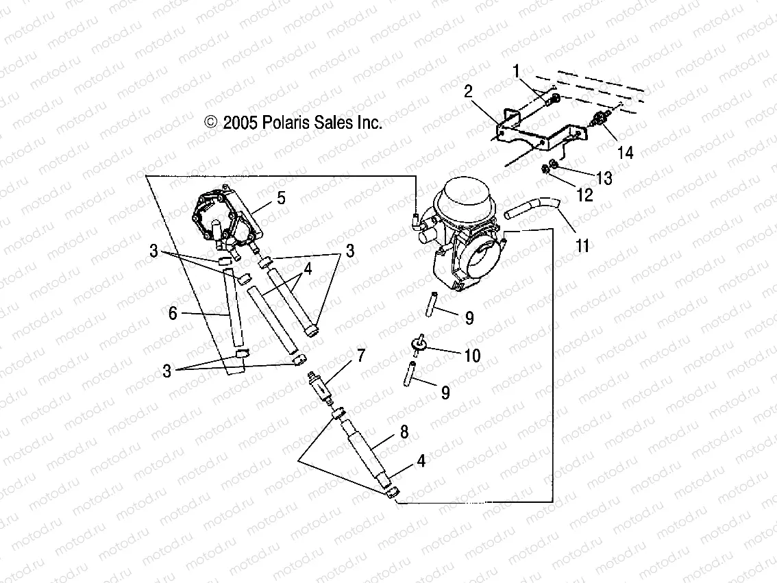 CARBURETOR MOUNTING/FUEL PUMP/LINES - A06BG50AA/FA (4999201549920154A10) | CARBURETOR MOUNTING/FUEL PUMP/LINES - A06BG50AA/FA (4999201549920154A10)