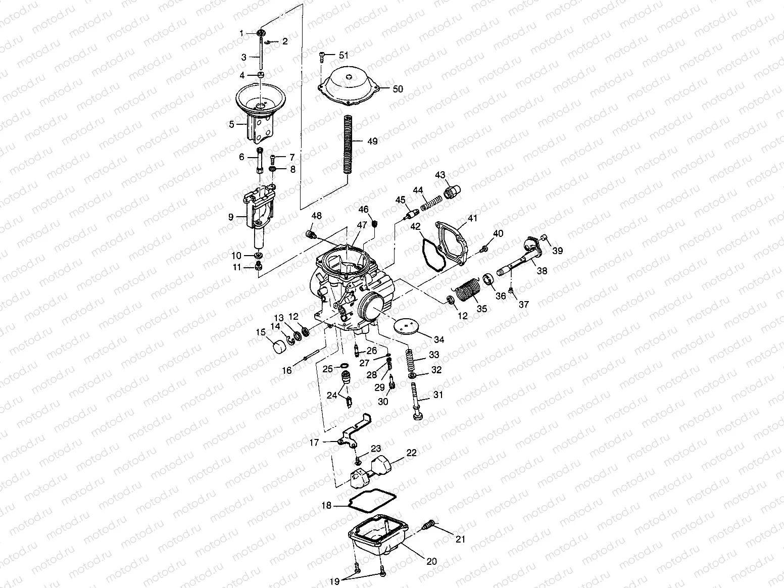 CARBURETOR - S98AE50E (4946394639e001) | CARBURETOR - S98AE50E (4946394639e001)
