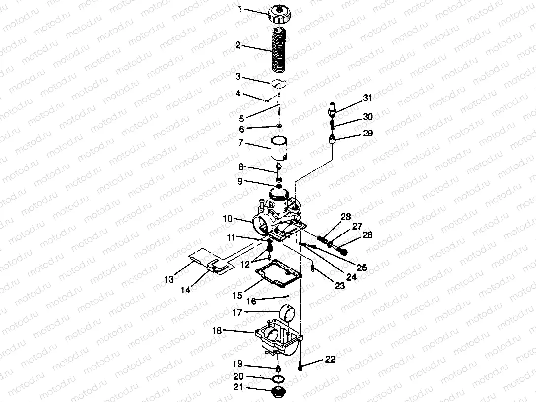 CARBURETOR Scrambler W967840 (4935823582D003) | CARBURETOR Scrambler W967840 (4935823582D003)