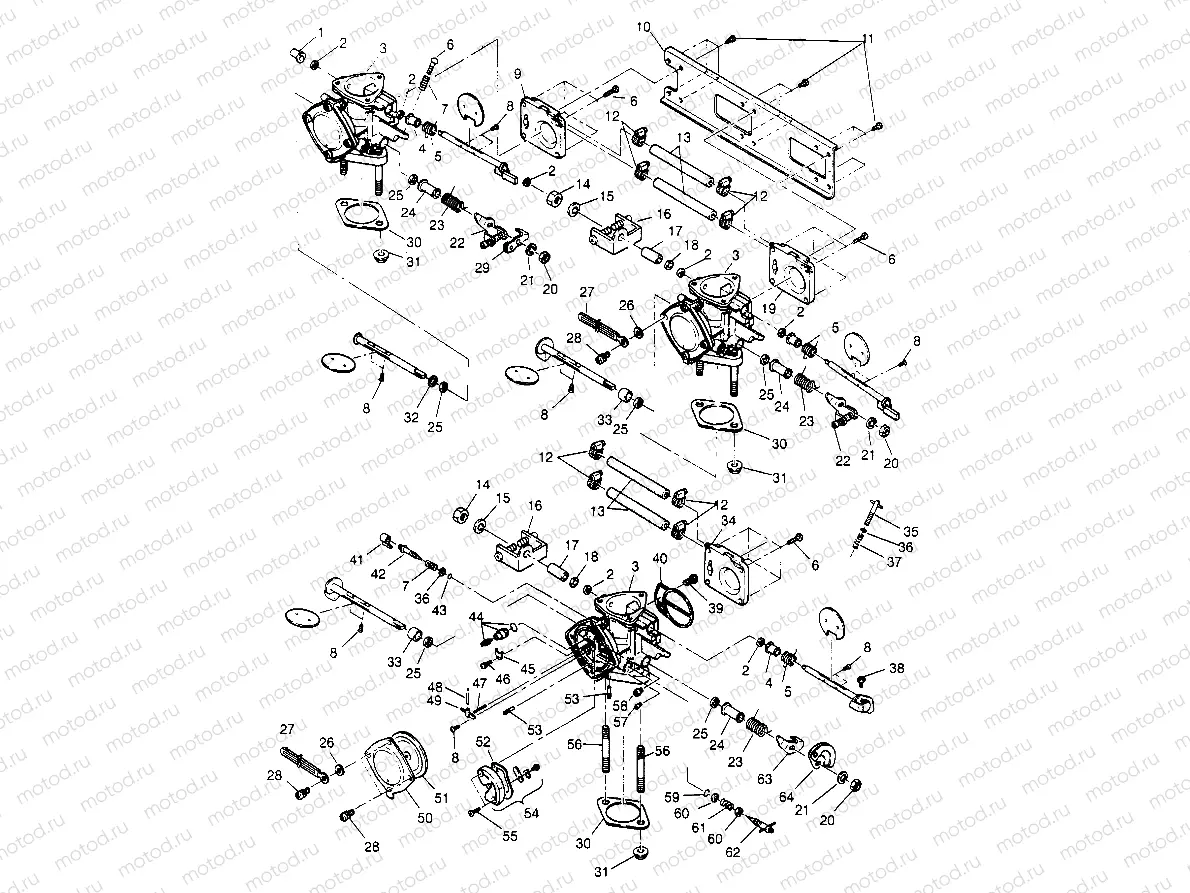 CARBURETOR SL 650 STD B954358 (4932923292C001) | CARBURETOR SL 650 STD B954358 (4932923292C001)