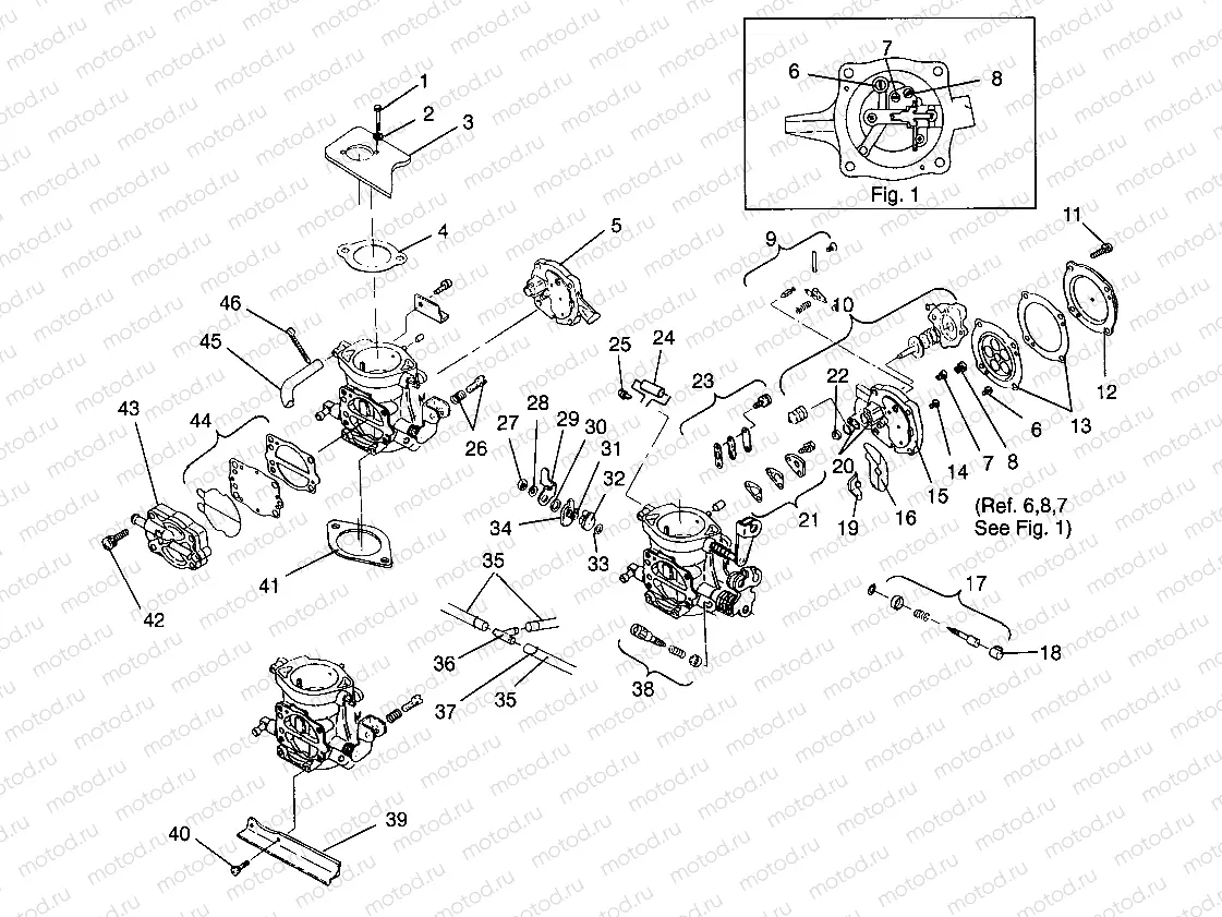 CARBURETOR SL 900 B964291 and Intl. SL 900 I964291 (4935583558C004) | CARBURETOR SL 900 B964291 and Intl. SL 900 I964291 (4935583558C004)