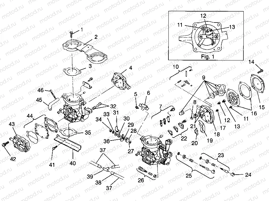 CARBURETOR SLT 700 B964166 and Intl. SLT 700 I964166 (4933923392C002) | CARBURETOR SLT 700 B964166 and Intl. SLT 700 I964166 (4933923392C002)