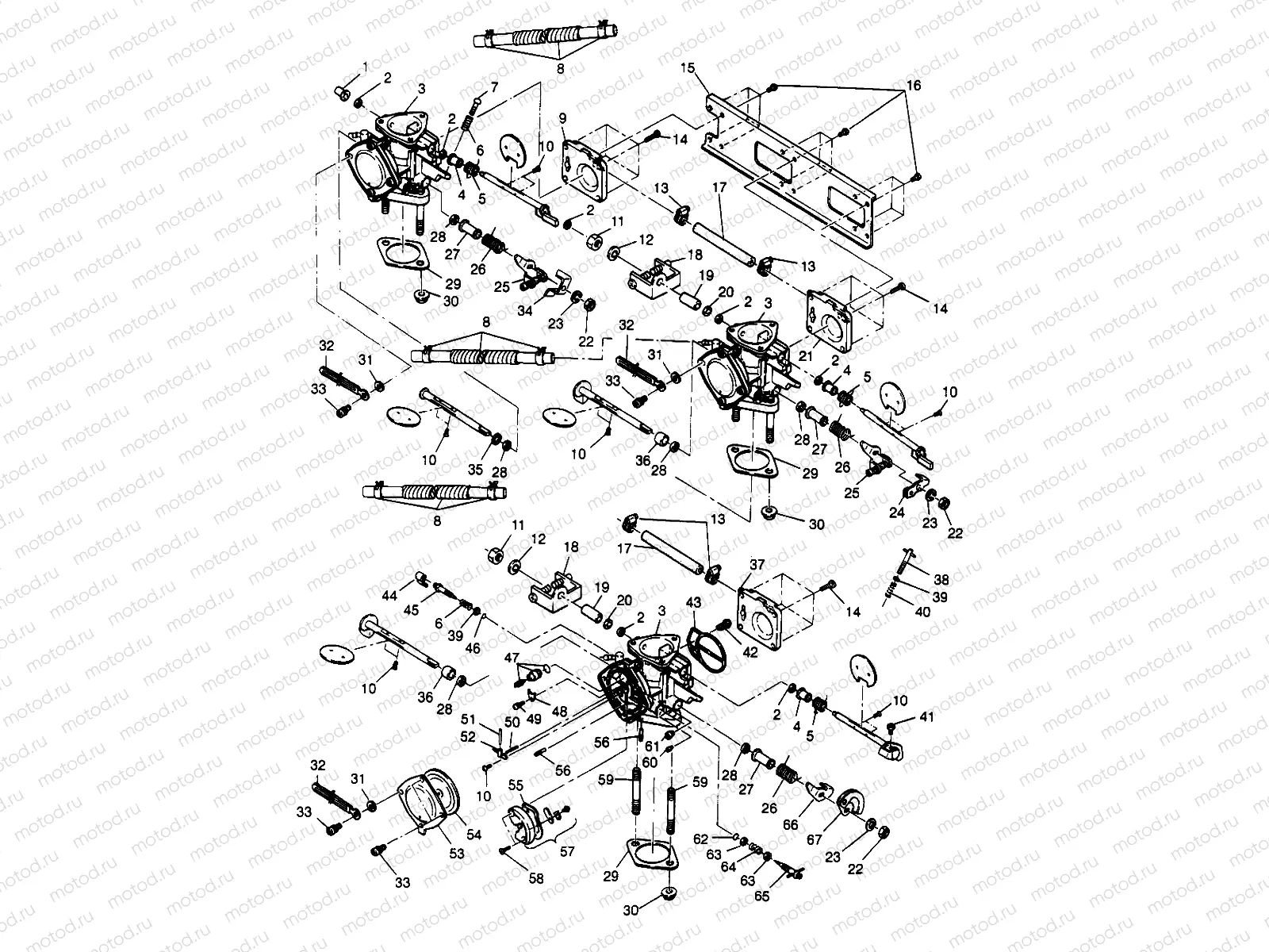 CARBURETOR SLT 780 B974588 (4941174117C001) | CARBURETOR SLT 780 B974588 (4941174117C001)