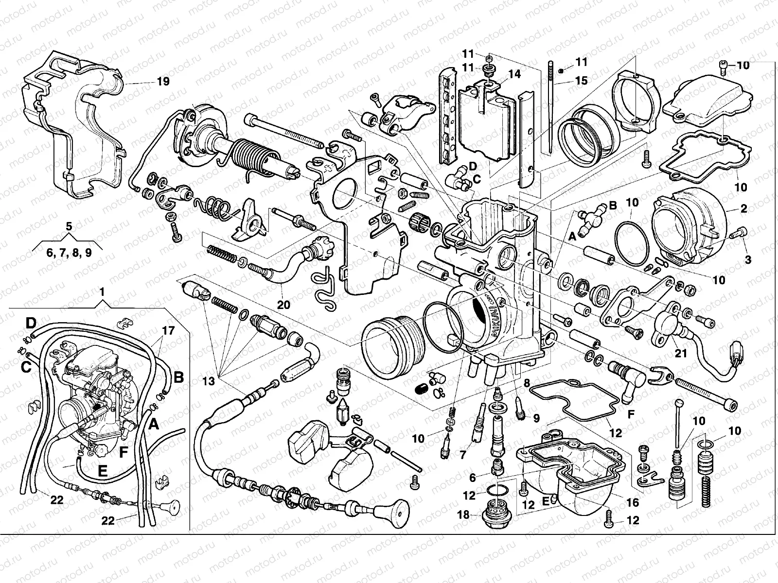 CARBURETOR (SMR 400)