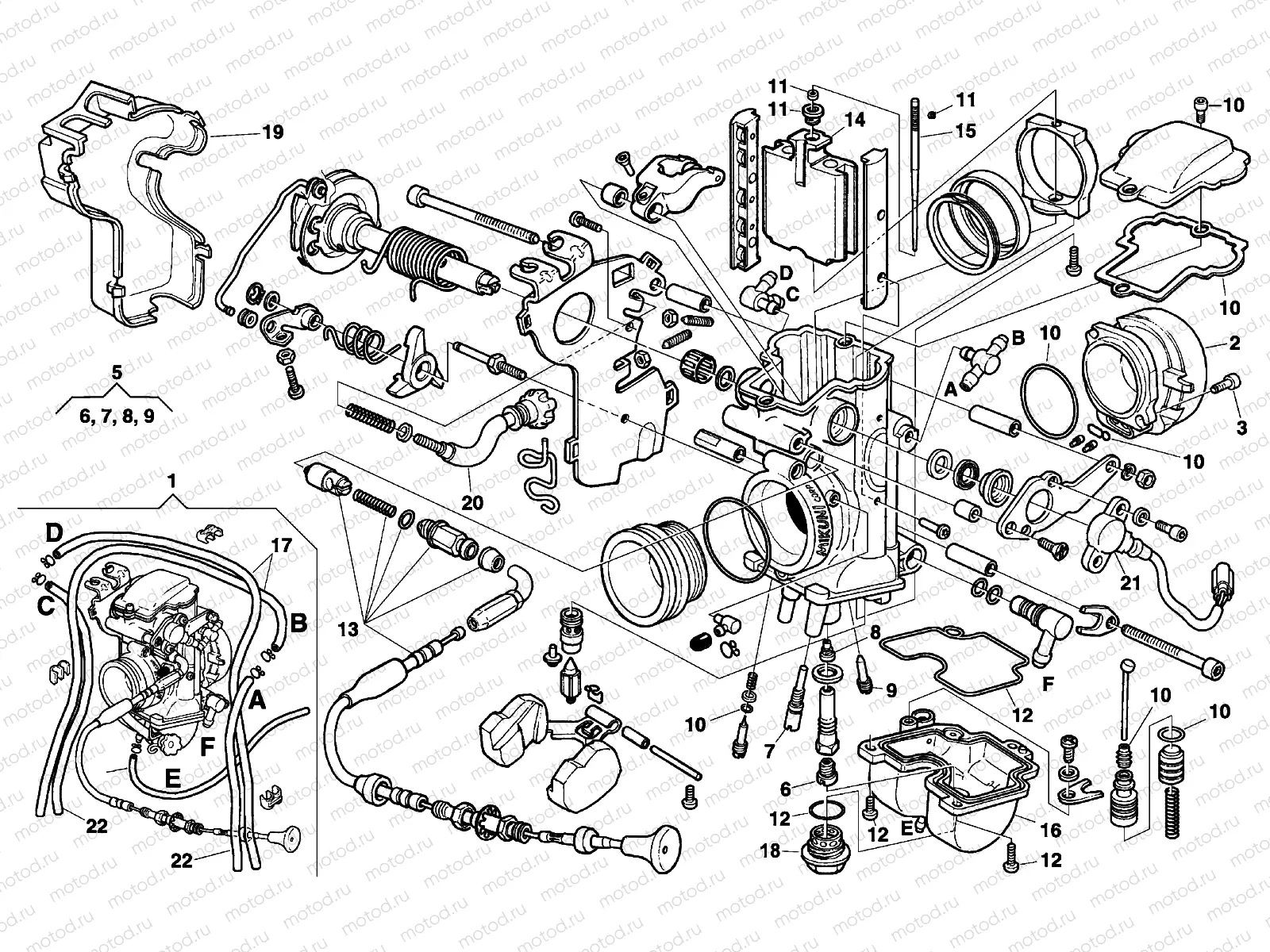 CARBURETOR (SMR 400)