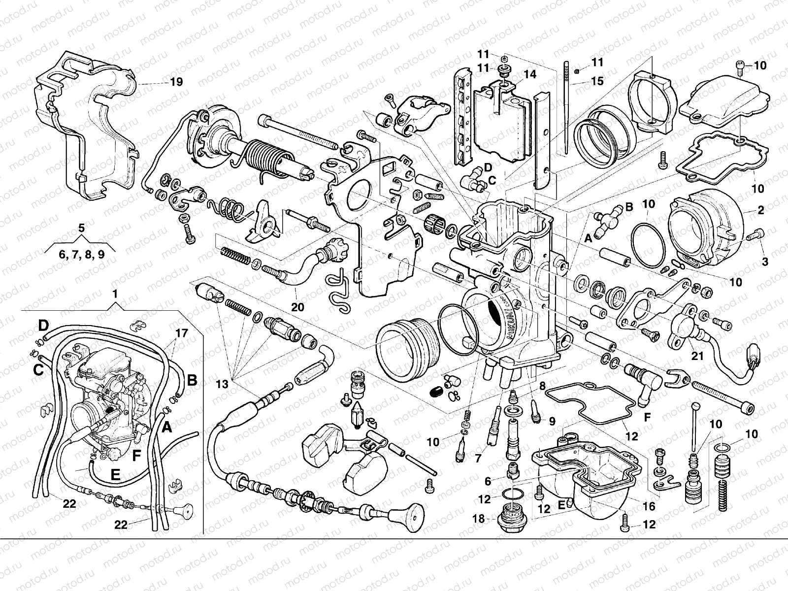 CARBURETOR (SMR 400)