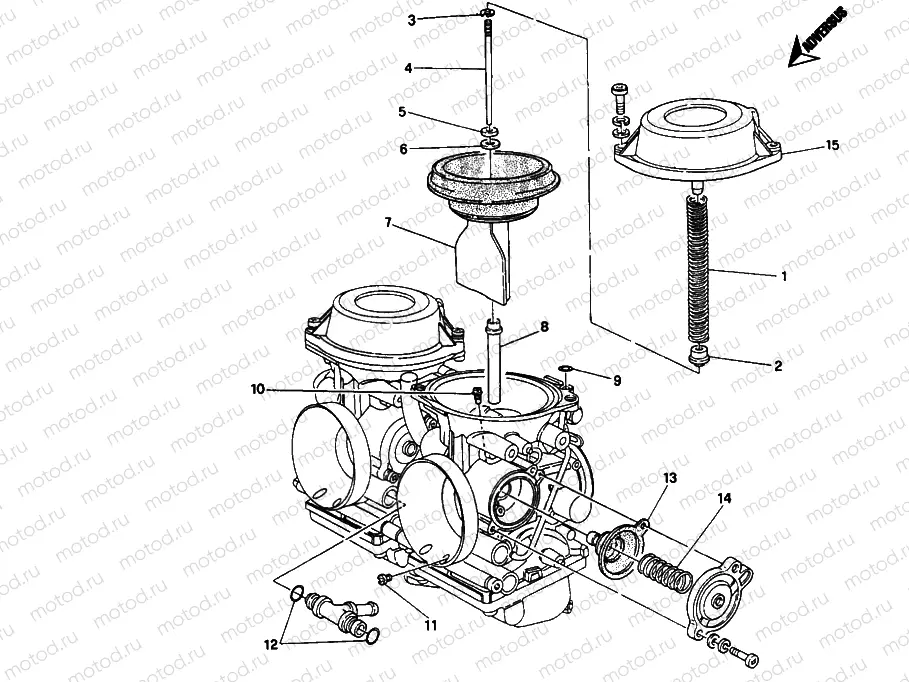 CARBURETOR SPARE PARTS » INTAKE, CARBURETTOR