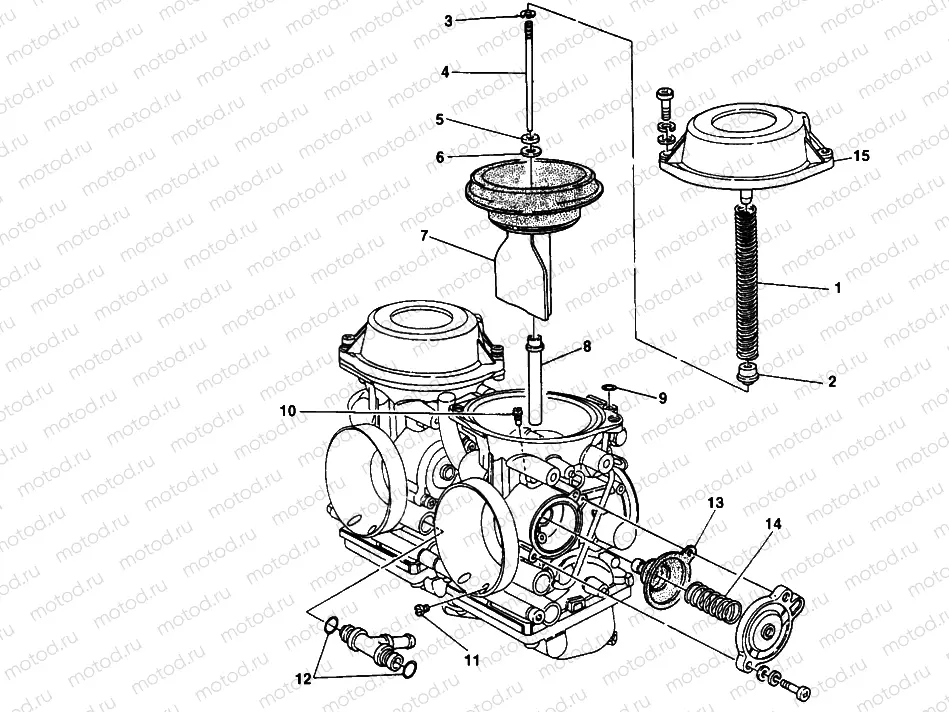 CARBURETOR SPARE PARTS » INTAKE, CARBURETTOR