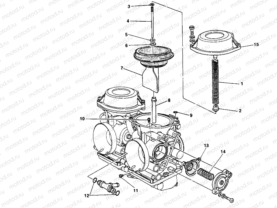 CARBURETOR SPARE PARTS » INTAKE, CARBURETTOR