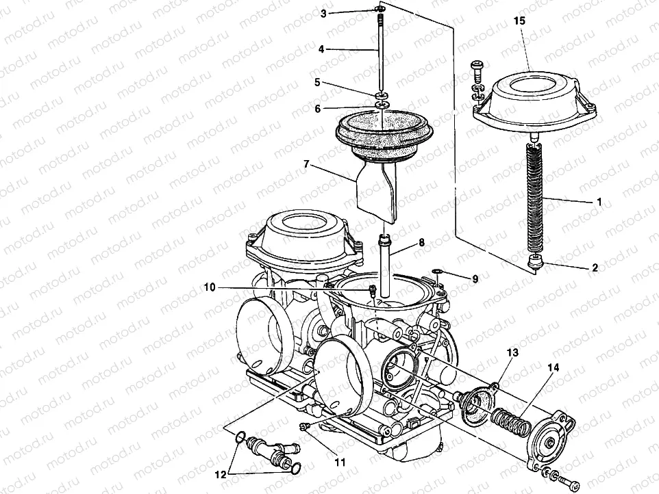 CARBURETOR SPARE PARTS » INTAKE, CARBURETTOR