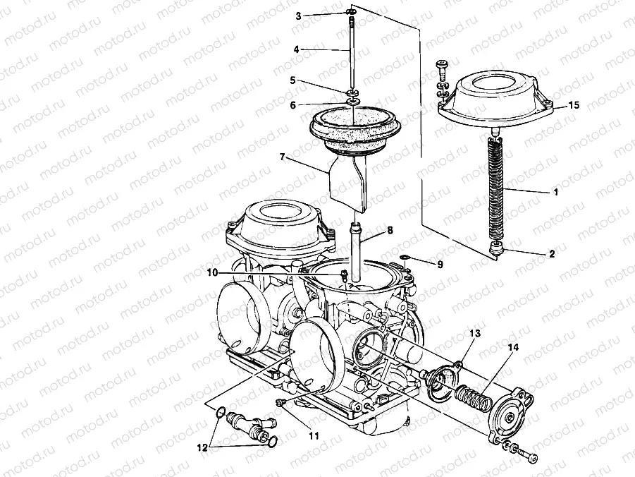 CARBURETOR SPARE PARTS » INTAKE, CARBURETTOR