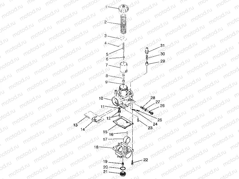 CARBURETOR SWEDISH 4x4 400L S948140 (4926912691D003) | CARBURETOR SWEDISH 4x4 400L S948140 (4926912691D003)