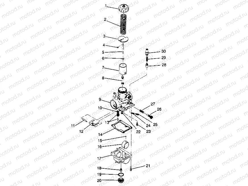CARBURETOR Trail Blazer W947221 (4926832683C010) | CARBURETOR Trail Blazer W947221 (4926832683C010)