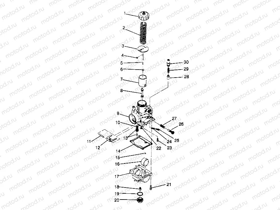 CARBURETOR Trail Boss W958527 (4930323032C013) | CARBURETOR Trail Boss W958527 (4930323032C013)