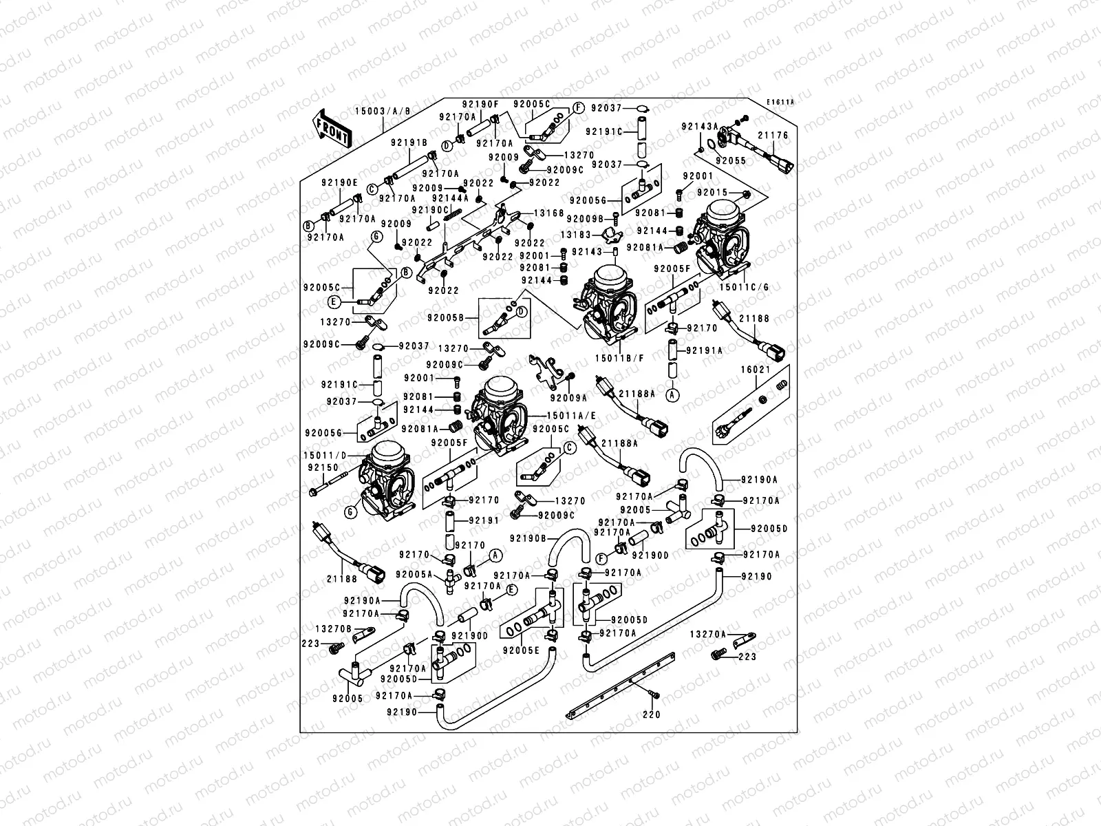 Carburetor(ZX900CE026357-)