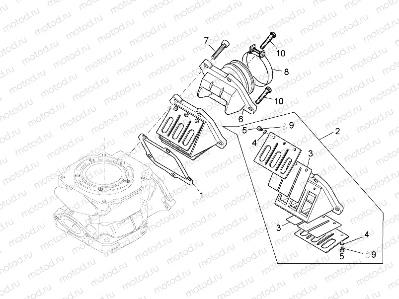 Carburettor flange