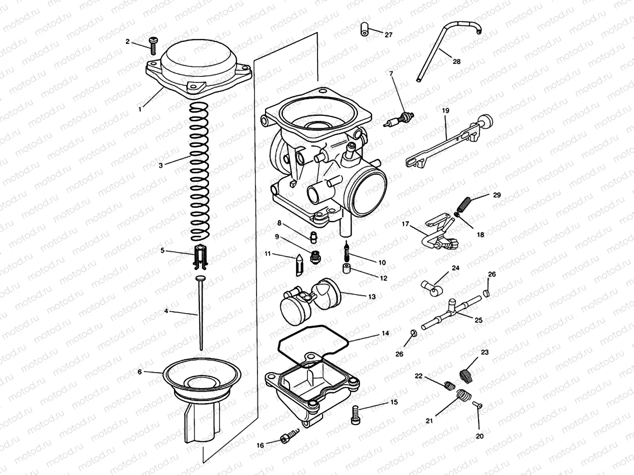 Carburettor Parts - Bonneville