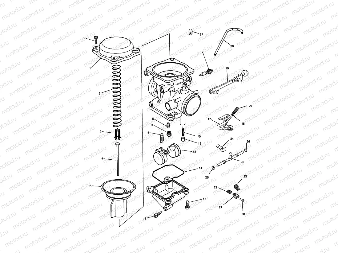 Carburettor Parts BonnevilleT100