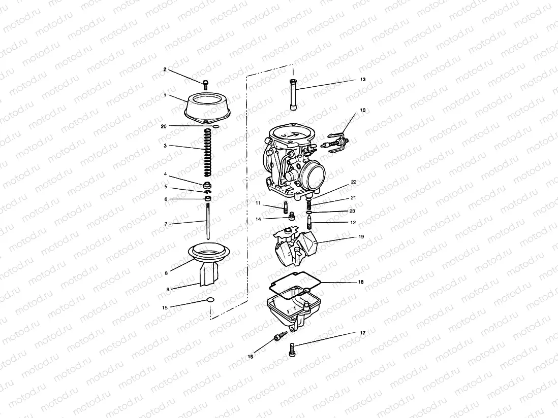 Carburettor Parts (Carb Assy T1240625)