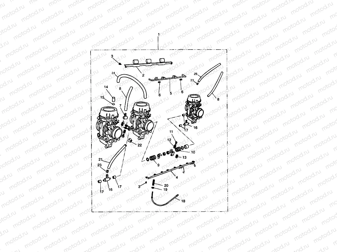 Carburettors 3 Cylinder