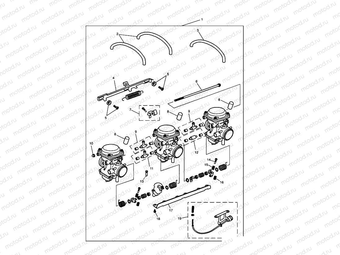 Carburettors 3 Cylinder - US CAL ENG NO 55616 »