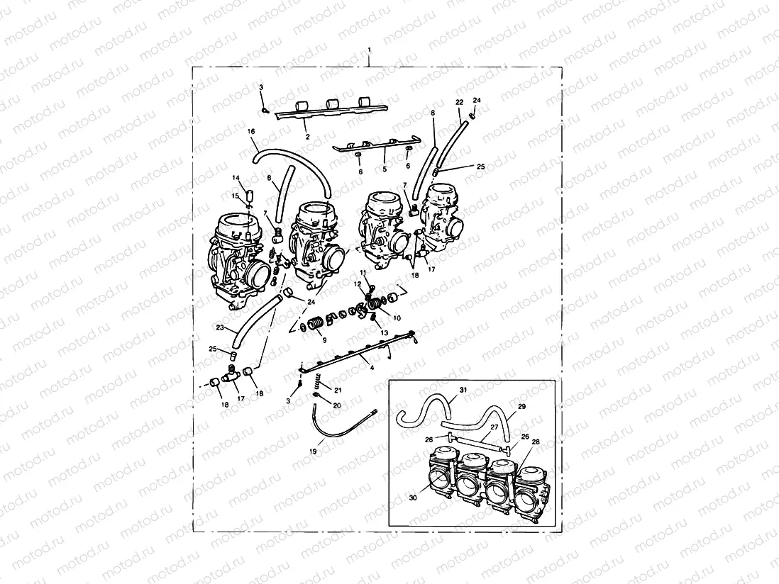Carburettors 4 Cylinder Engines
