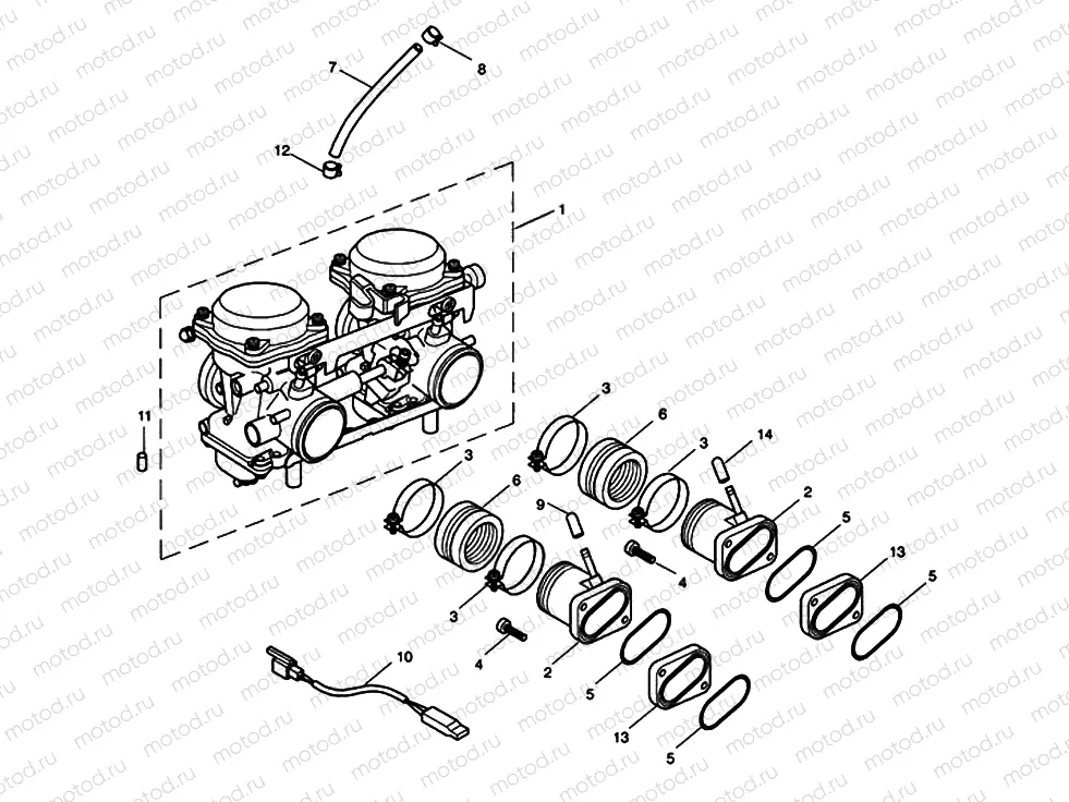 Carburettors - Bonneville T100