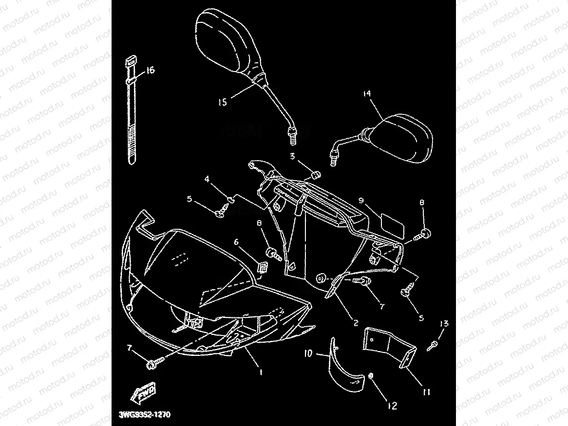 CARENADO DE FARO DELANTERO