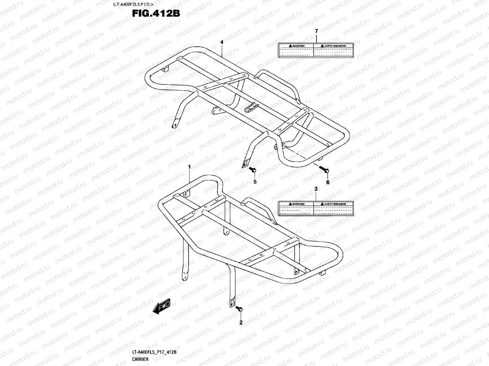 CARRIER (LT-A400FZL5 P17)