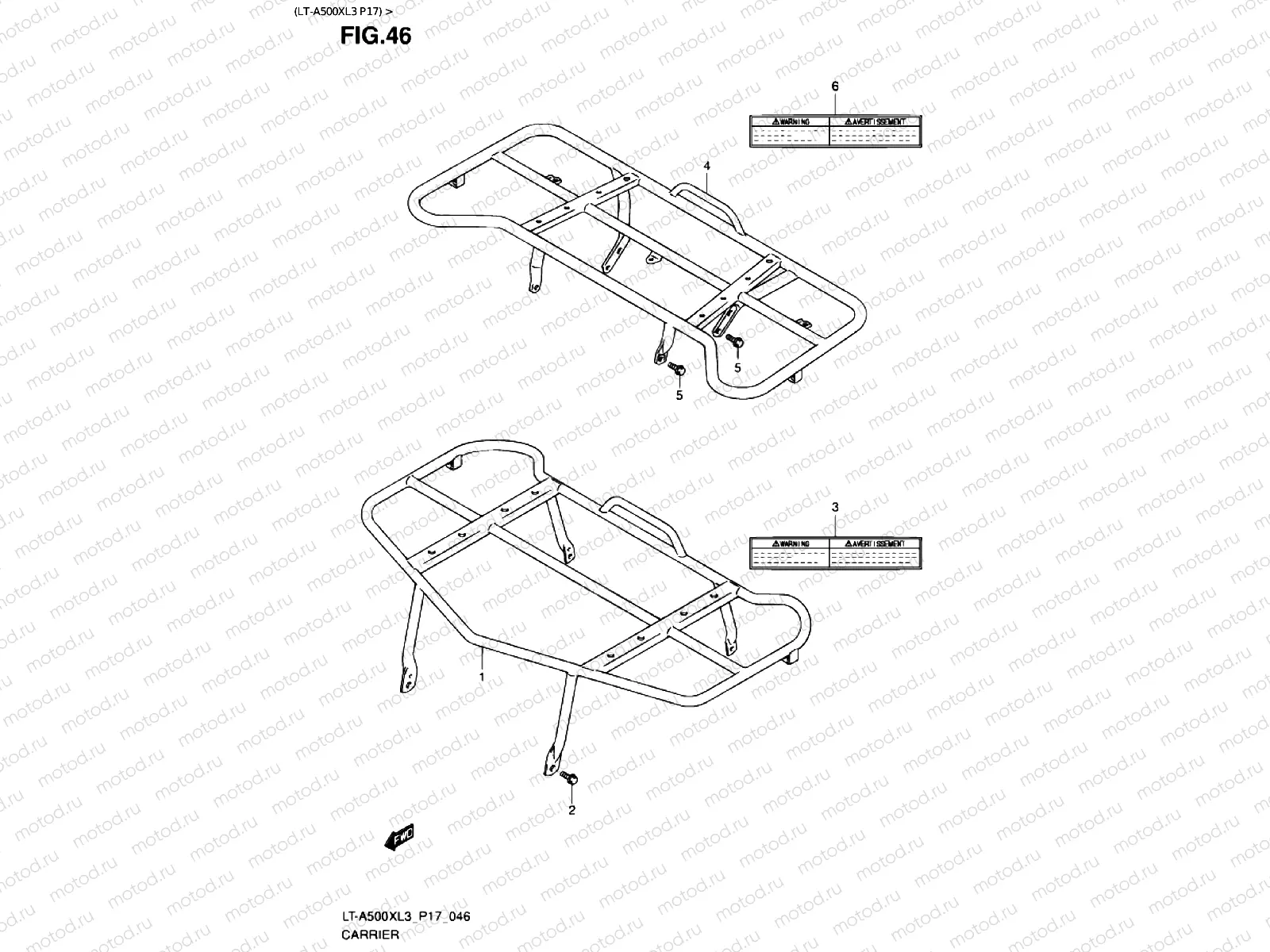 CARRIER (LT-A500XL3 P17)