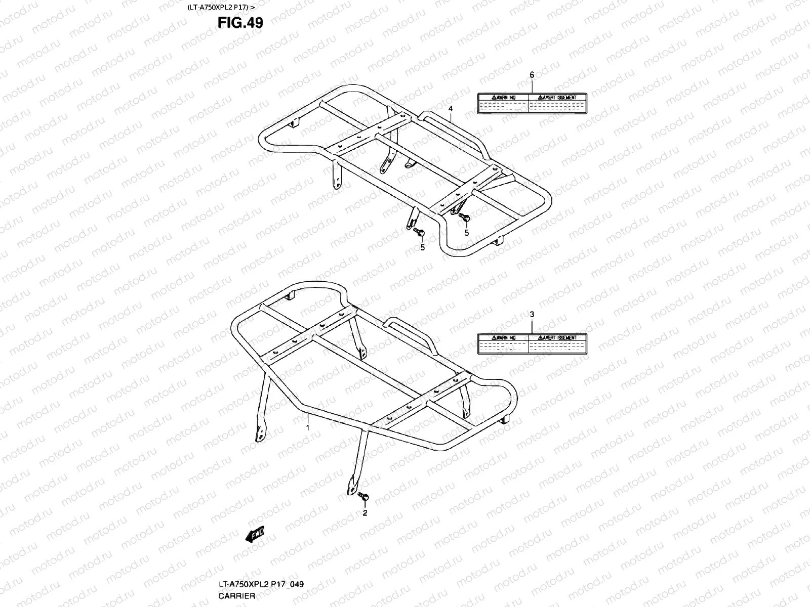 CARRIER (LT-A750XPL2 P17)