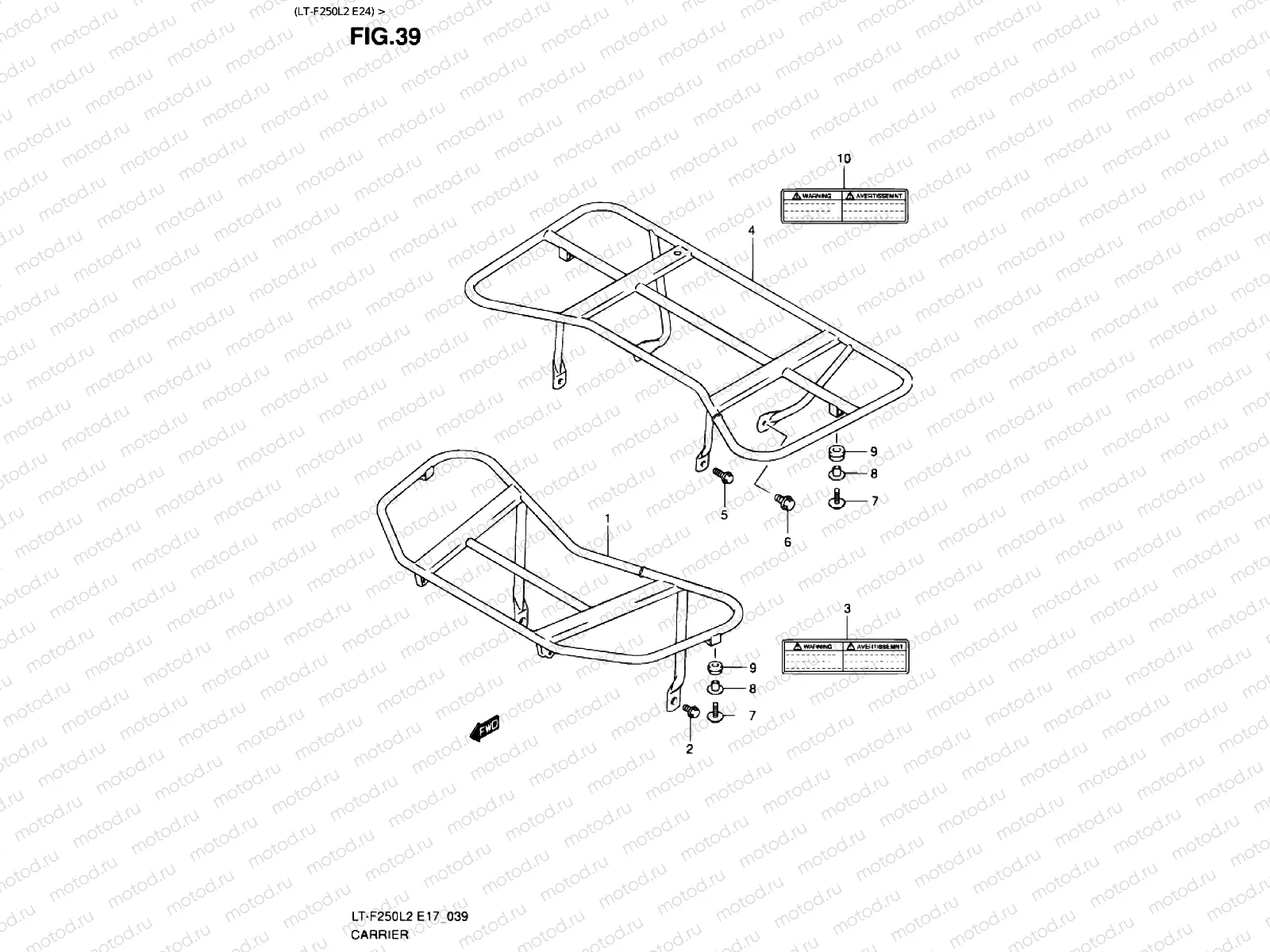 CARRIER (LT-F250L2 E24)
