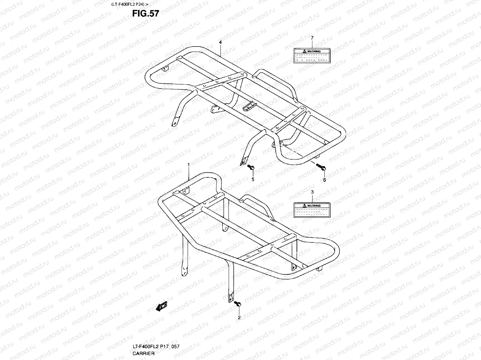 CARRIER (LT-F400FL2 P24)