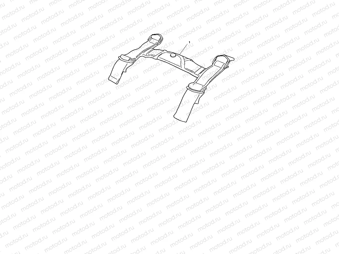 Carry Handles, Top Box, Kit Aluminium Topbox