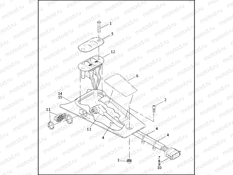 C.B. AND INTERCOM CONTROL POD