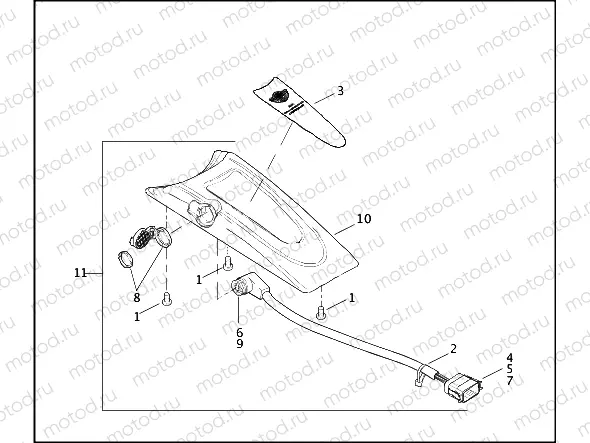 C.B. AND INTERCOM CONTROL POD