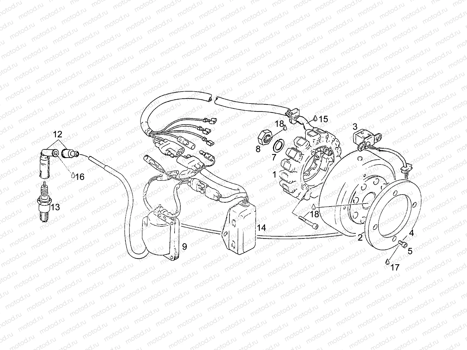 Cdi magneto assy